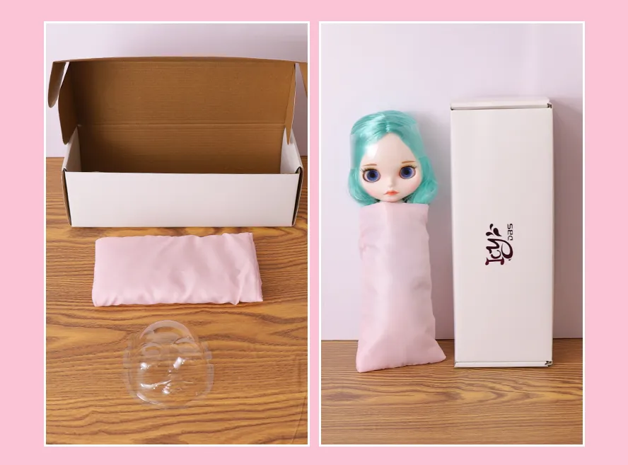 ICY DBS Blyth Doll accessories sleeping bag and mask for 1/6 bjd Doll including white box
